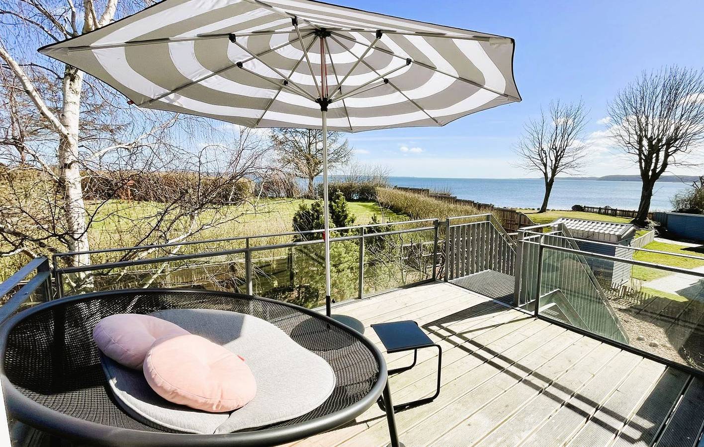Lieblingsplatz am Meer - Ferienhaus Haifischsieben mit Meerblick, Kamin und Sauna in Holnis, Glücksburg