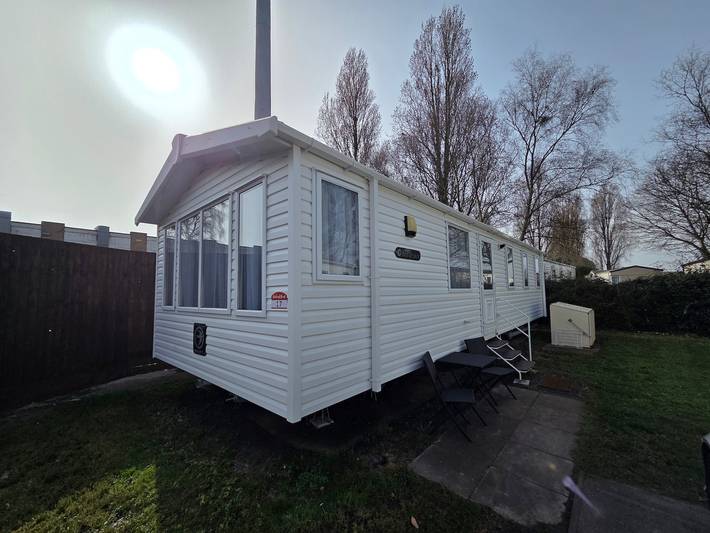 Blockhütte für 6 Personen mit Terrasse in Poole, Poole Harbour