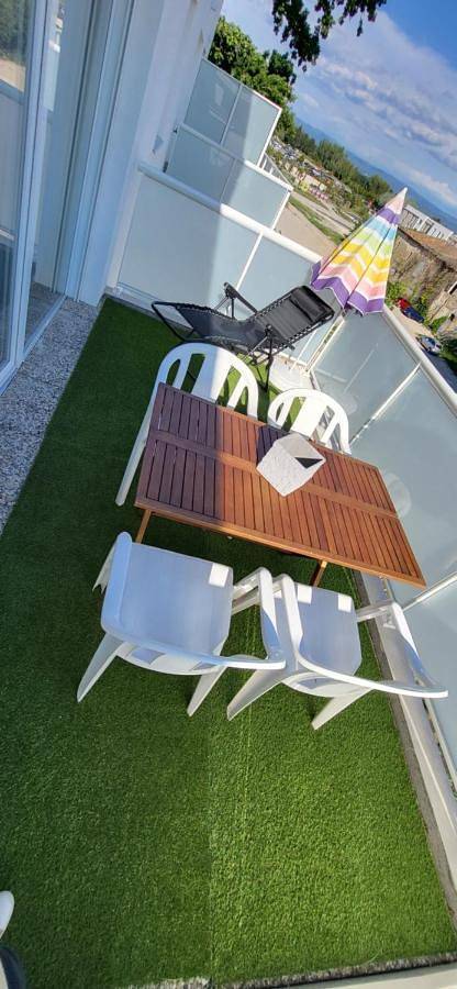 Appartement de vacances pour 4 personnes, avec Balcon et Terrasse