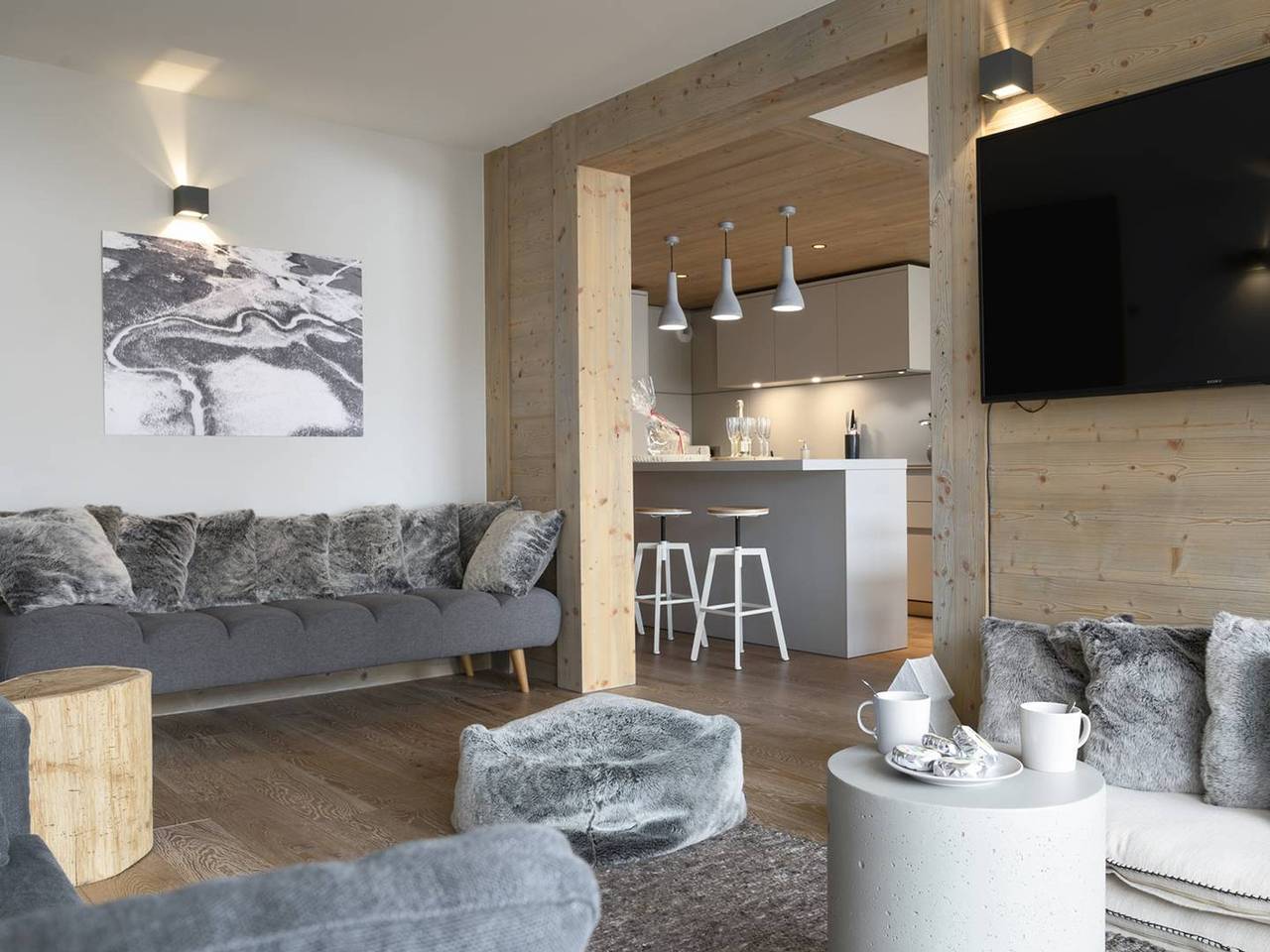 Appartement entier, Appartement moderne Courchevel 1550, 8 pers, proximité pistes in Saint-Bon-Tarentaise, Massif de la Vanoise