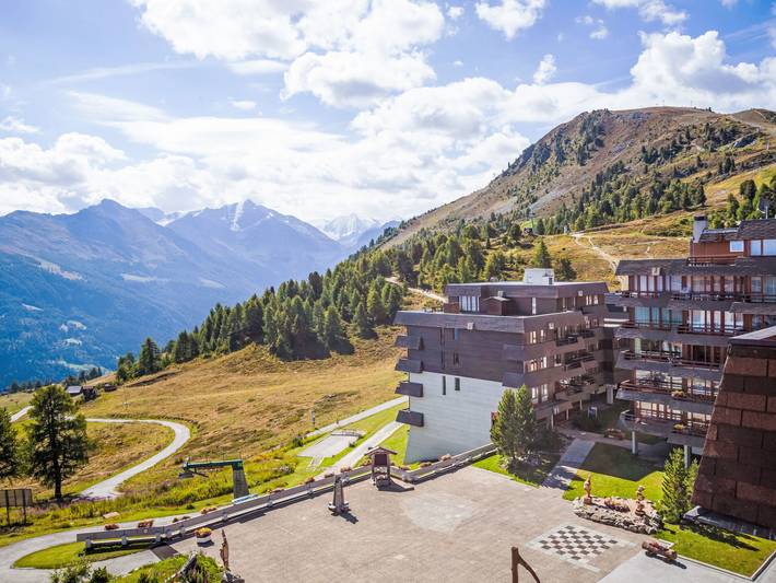 Ferienwohnung für 5 Personen, mit Ausblick und Balkon