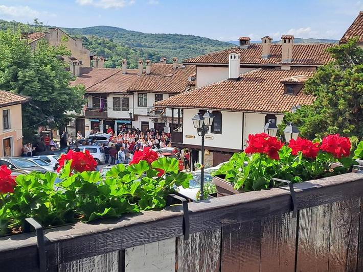 Maison d’hôte pour 2 personnes, avec balcon et vue dans Veliko Tarnovo