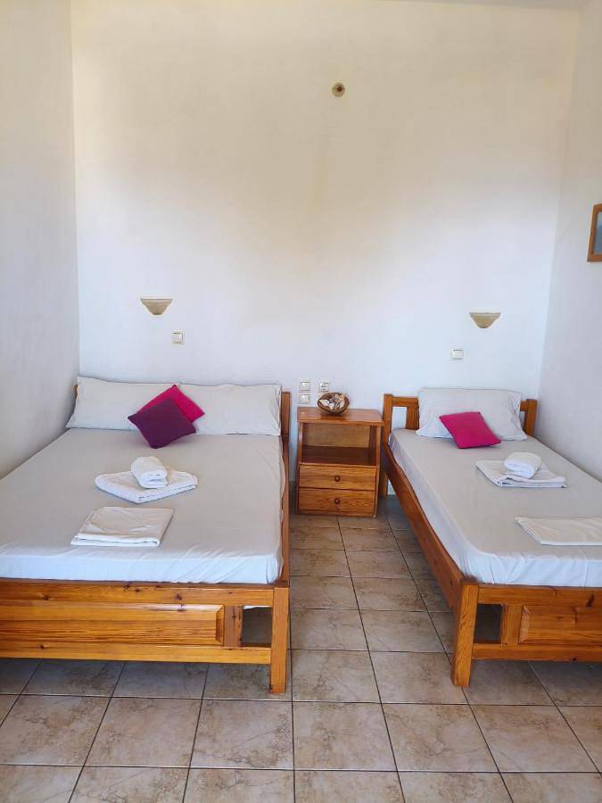 Appartement de vacances pour 3 personnes, avec Balcon ainsi que Terrasse et Vue
