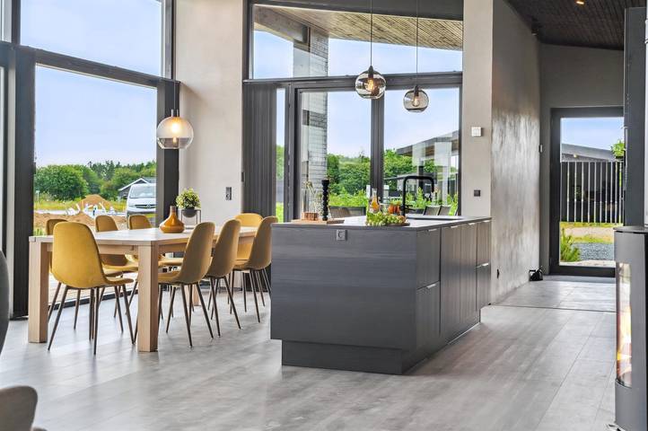 Ferienhaus für 8 Personen, mit Terrasse und Whirlpool sowie Sauna in Mørkholt - 3
