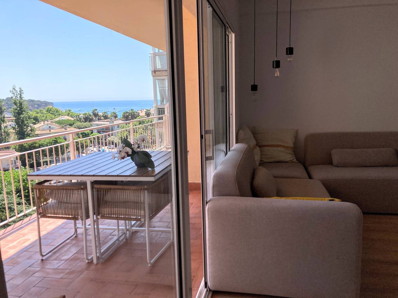 Apartamento entero, Apartamento 'Apartament Creu De Sant Pol' con vistas al mar y Wi-Fi in Sant Feliu de Guíxols, Costa Brava