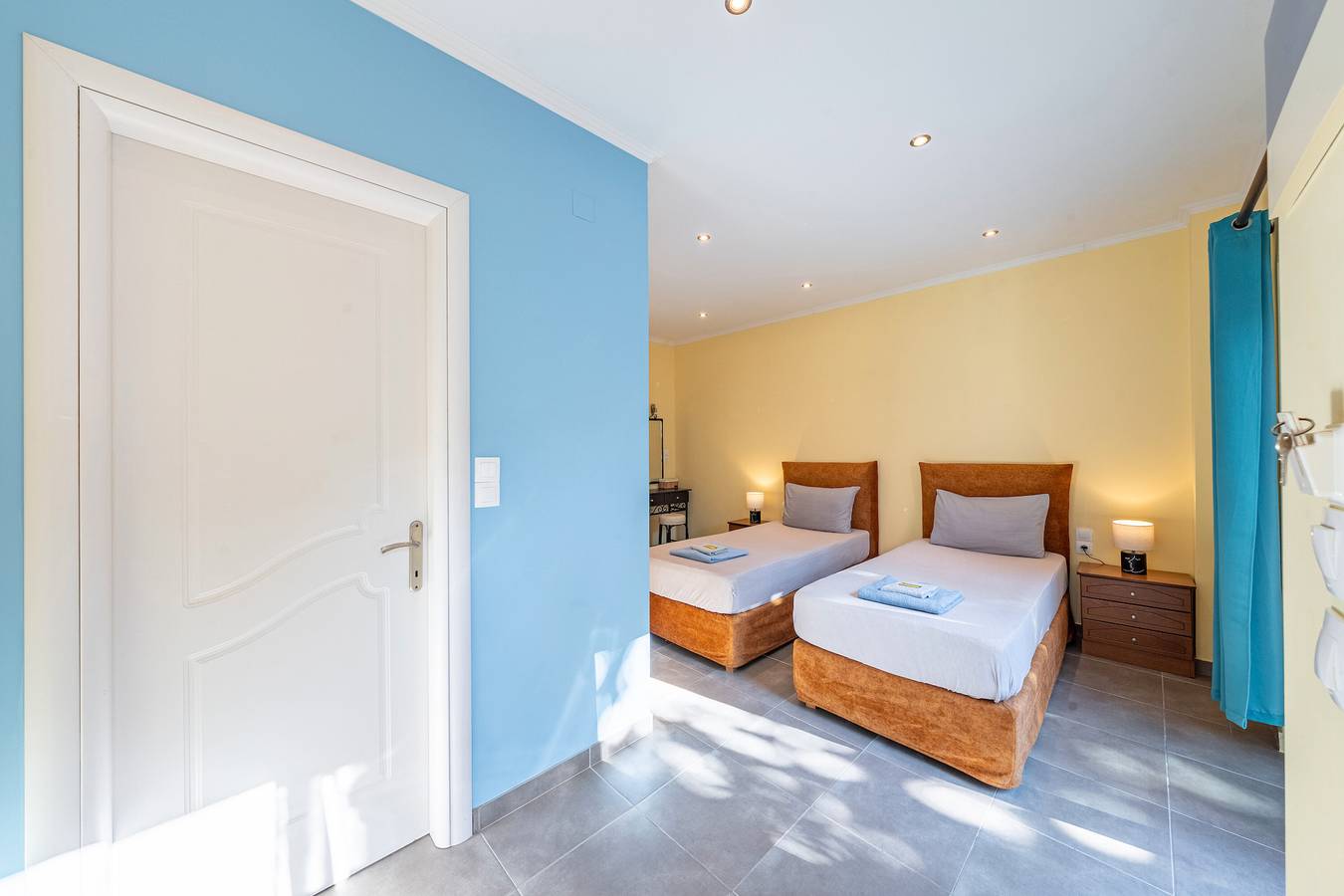 Hel studio-lejlighed, Studio Apartment 'Rolling Stone  4' with Sea View, Wi-Fi and Air Conditioning in Pelekas, Korfu