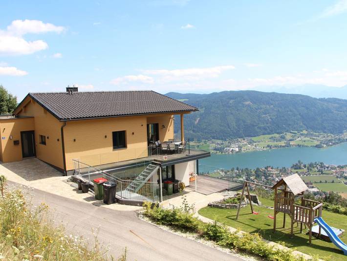 Ferienwohnung für 8 Personen, mit Garten und Sauna, mit Haustier am Ossiacher See