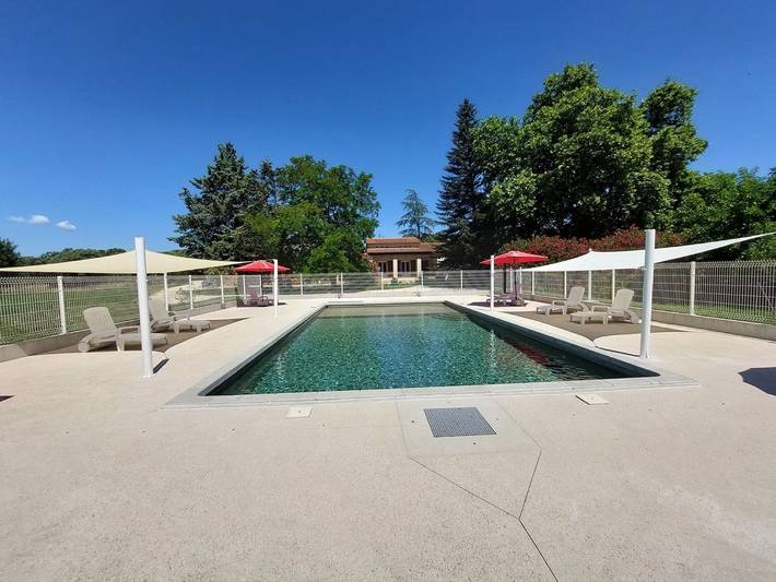 Chambre d’hôte pour 4 personnes, avec Jardin dans la Drôme