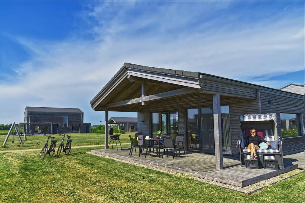 Ganze Wohnung, (12) Gud Jard Lodge Fellnase, Kat. Familienzeit - Designferienhaus Fellnase (12) in Pellworm, Nordfriesland