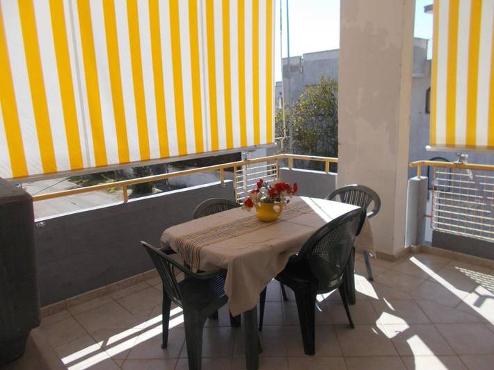 Location de vacances pour 7 personnes, avec balcon et vue, adapté aux familles à Baia Verde