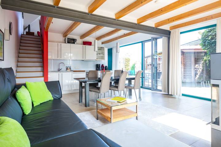 Ferienhaus für 4 Personen, mit Terrasse und Sauna sowie Garten in Wohlenberg