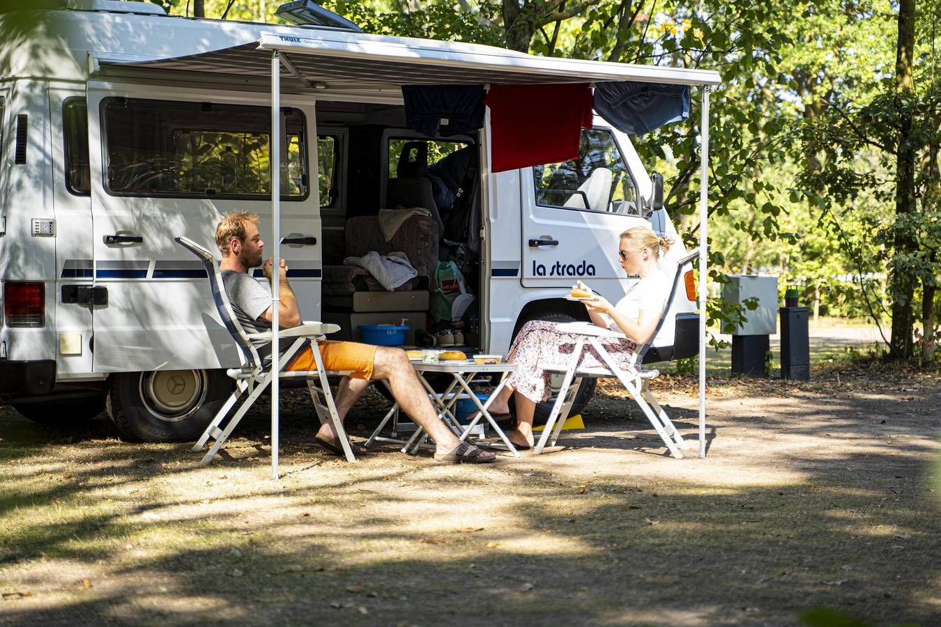 Vakantiepark Breebronne — Komfort-Stellplatz West Cpw in Maasbree, Limburg (Niederlande)