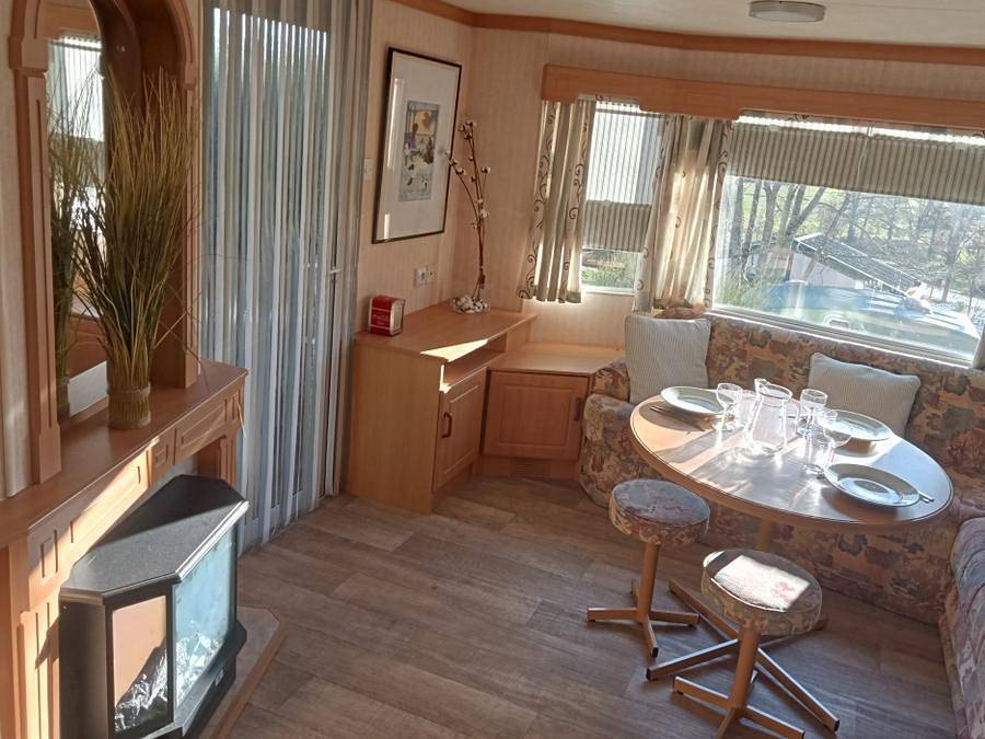 Camping La Perle - Mobilheim 4 personen - Louisianne in Saint-Médard-la-Rochette, Aubusson und Umgebung