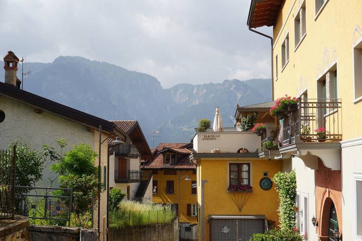 Gîte pour 2 personnes, avec balcon à Levico Terme