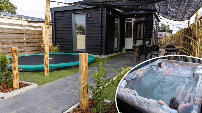 Chalet voor 4 personen, with Terras and Tuin as well as Zwembad in Noord-Holland