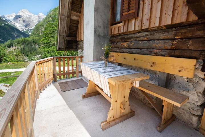 Location de vacances pour 5 personnes, avec vue et jardin, animaux acceptés à Bovec - 2