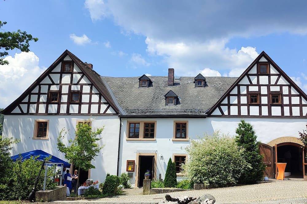 Übernachten im historischen Gutshof, Fränkische Schweiz, nahe Therme Obernsees in Mistelgau, Frankenalb