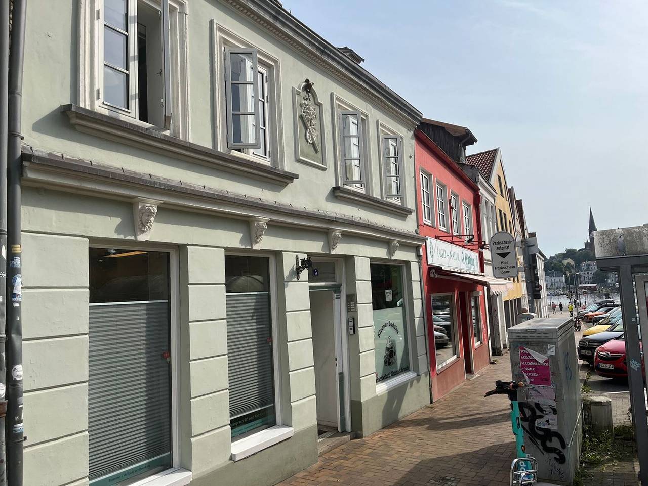 Ganze Ferienwohnung, - Hafen-Butze - Hafen-Butze / zentral gelegene 2-Zimmer-Altbauwohnung im 1. Og in Flensburg, Flensburger Förde