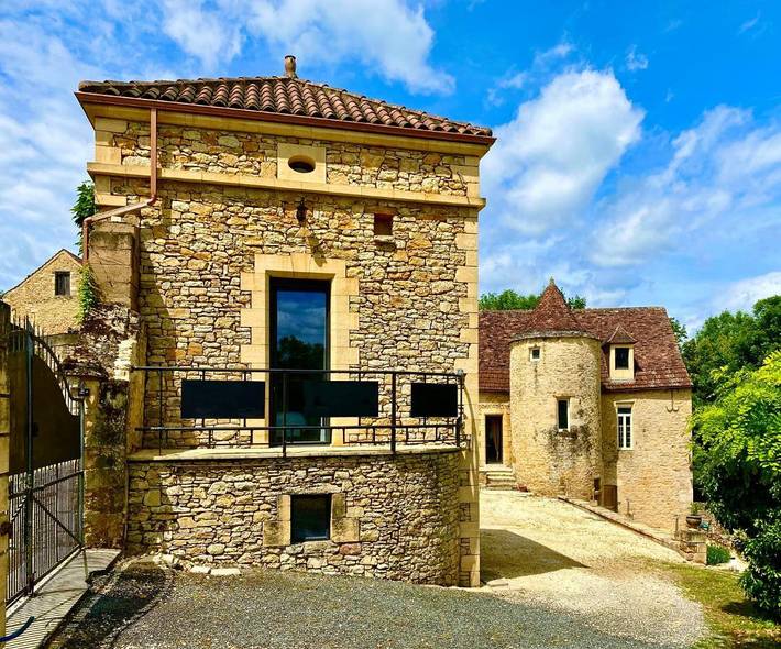 Maison d’hôte pour 2 personnes, avec vue ainsi que jardin et balcon