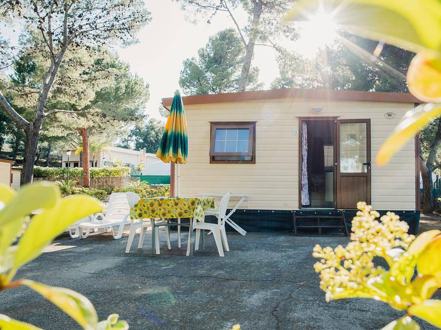 Camping Rais Gerbi - Mobilheim 2 personen - Klein in Pollina, Palermo Provinz
