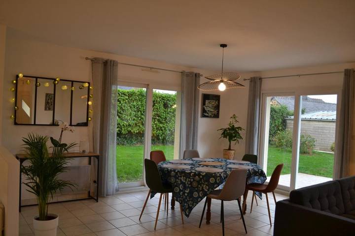 Appartement de vacances pour 5 personnes, avec Terrasse et Jardin