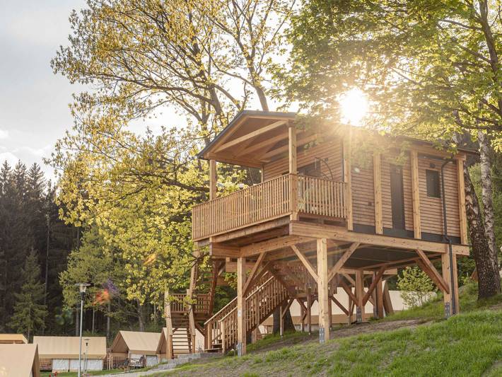 Ferienhaus für 3 Personen, mit Terrasse und Garten im Bezirk Hermagor