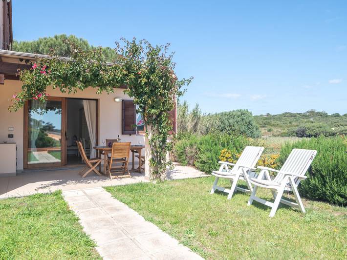 Appartement de vacances pour 4 personnes, avec Terrasse et Jardin à Porto Pozzo