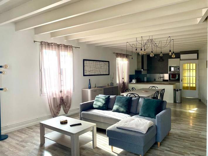 Gîte pour 4 personnes, avec piscine et jardin, animaux acceptés à Cognac - 2