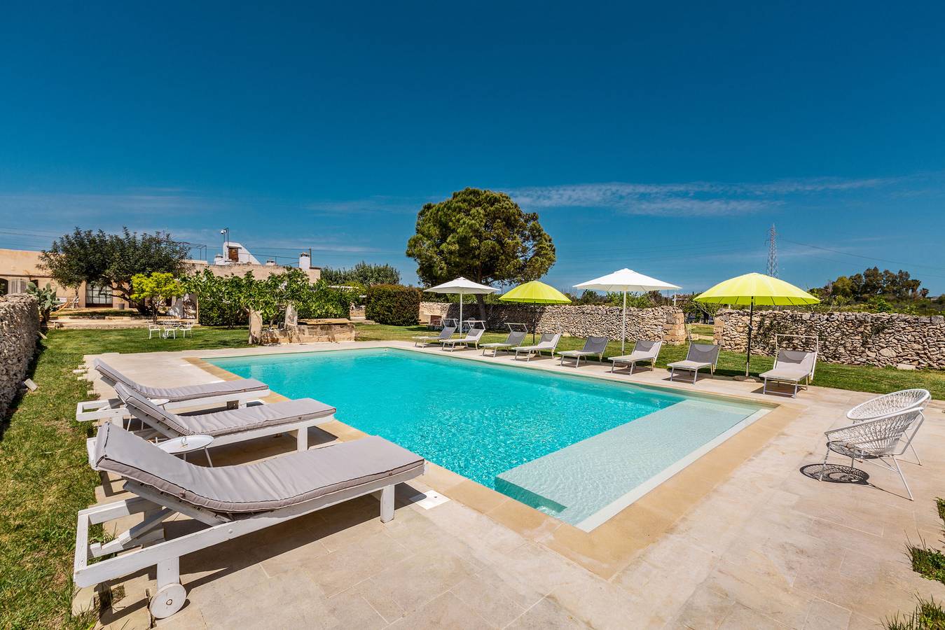 Manoir pour 19 personnes avec piscine in Alezio, Golfe de Tarente
