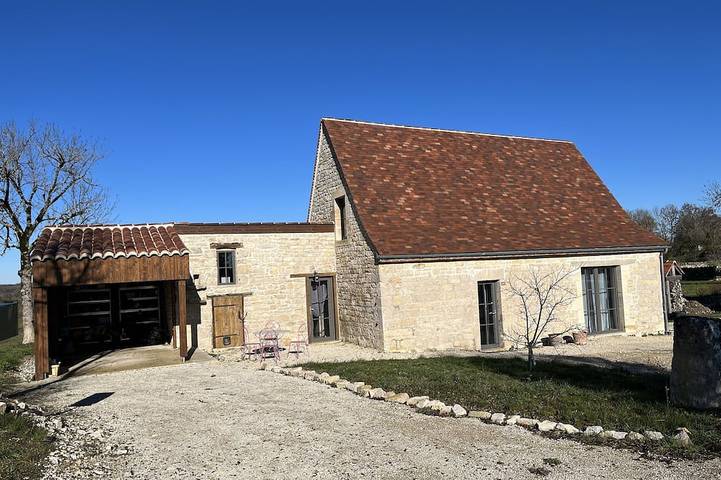 Gîte pour 5 personnes, avec jacuzzi et jardin dans Lamothe-Cassel