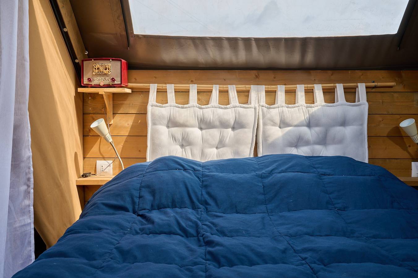 Glamping 'Tenda Safari Vicino Al Mare' met gedeelde tuin, Wifi en airconditioning, foto 9