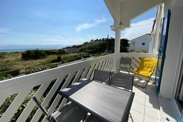 Gîte pour 4 personnes, avec balcon dans Plage de Matha