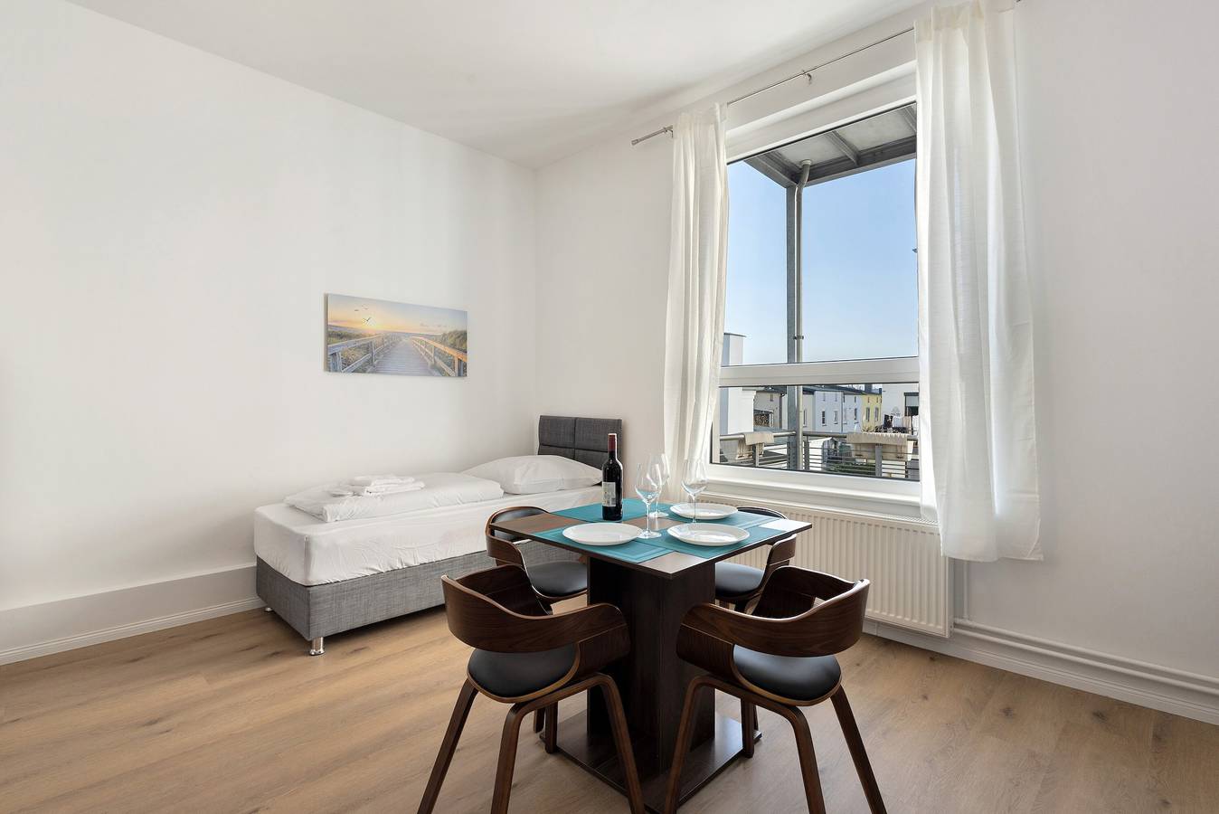 Apartamento entero, Apartamento de 2 habitaciones 3-3 con Wi-Fi in Lübeck (Ciudad), Lübeck