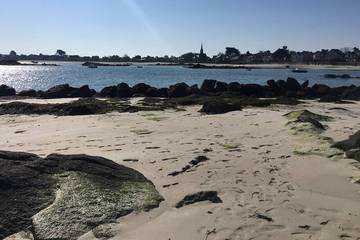 Location de vacances pour 4 personnes, avec jardin et terrasse à Goulven