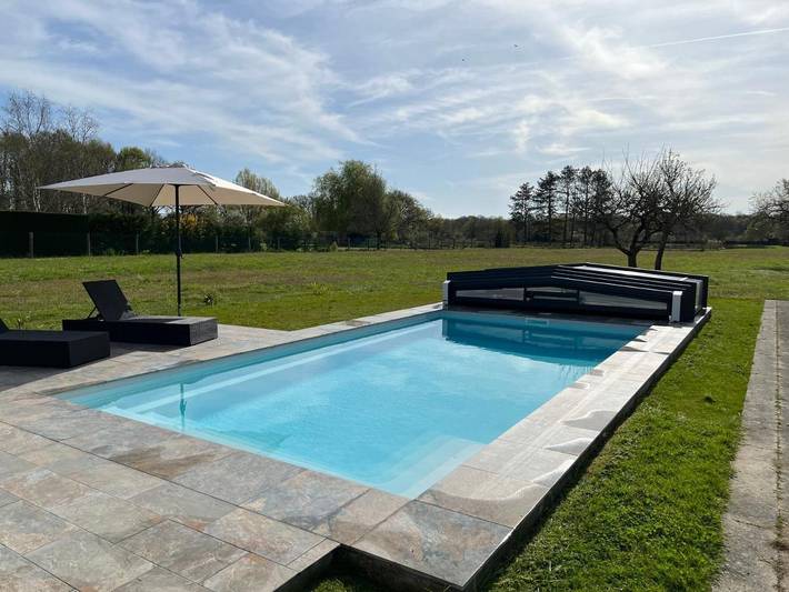 Location de vacances pour 5 personnes, avec piscine et jardin à Vendœuvres - 4