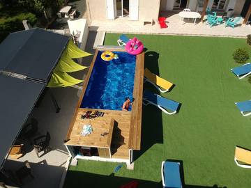 Villa pour 15 personnes, avec jardin et piscine à Saint-Palais-sur-Mer