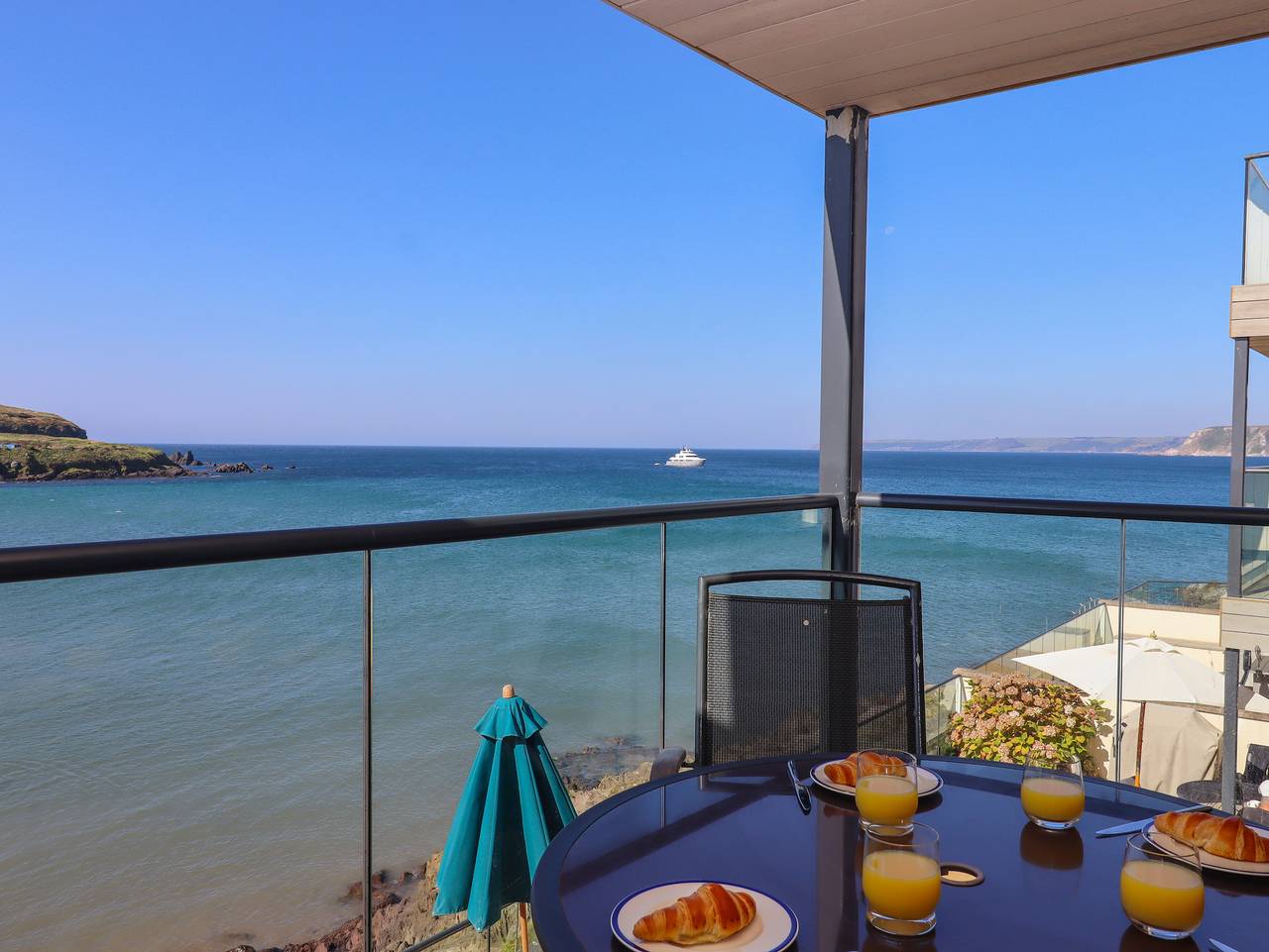 Ganze Wohnung, Ferienwohnung für 4 Personen mit Sauna in Bigbury-on-Sea, Bigbury