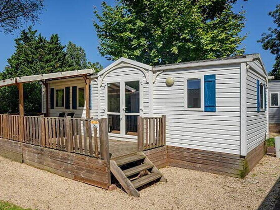 Camping Bella Austria - Mobile home 5 persons - Classic | 3 Bedrooms | 5 Pers. | Raised terrace in Rottenmanner und Wölzer Tauern, St. Peter am Kammersberg