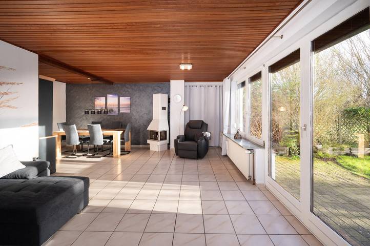 Ferienwohnung für 4 Personen, mit Terrasse, mit Haustier in Westerdeichstrich