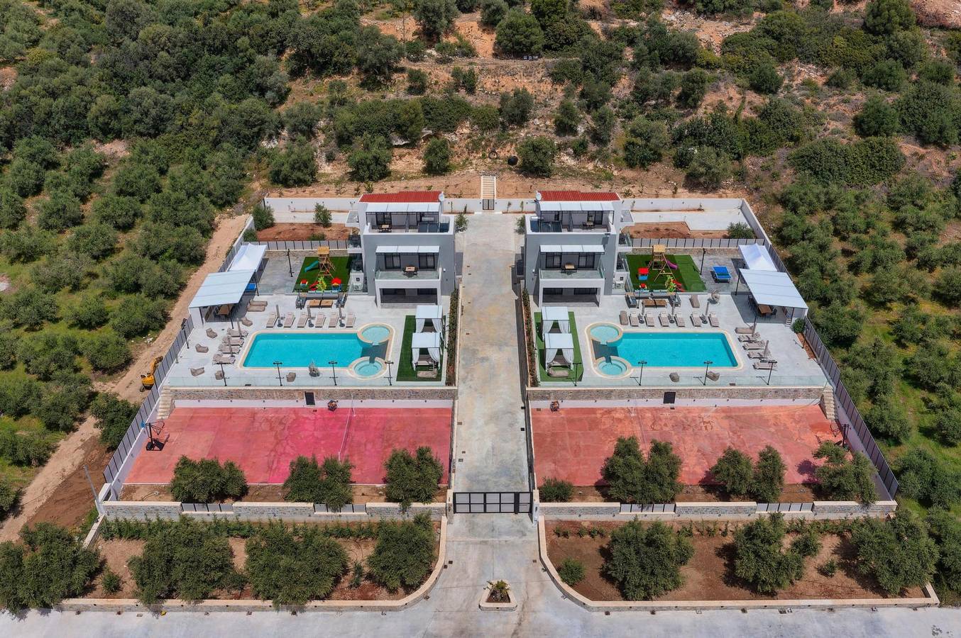 Villa für 28 Personen mit Garten in Rethymno und Umgebung