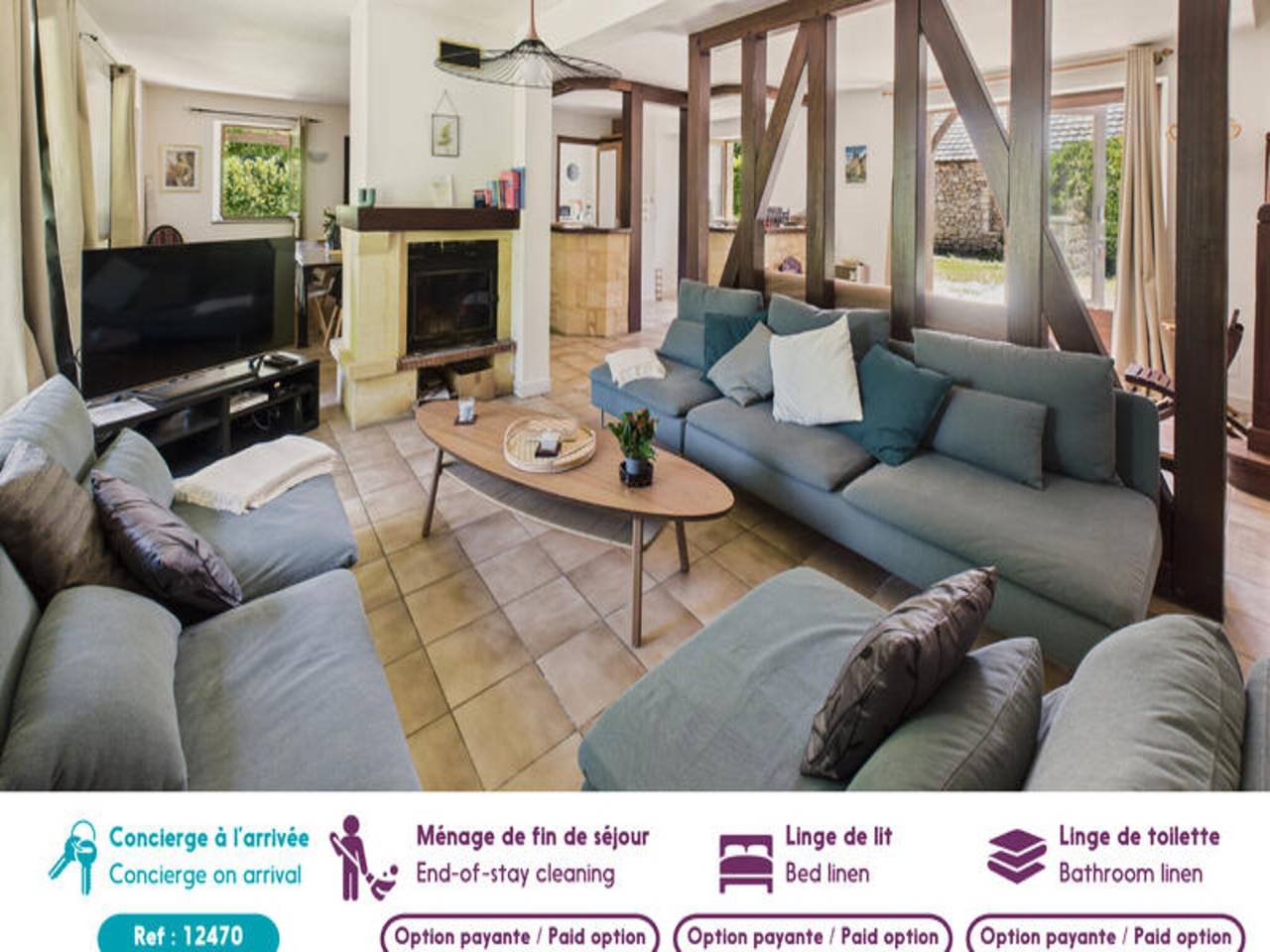 Appartement entier, Appartement en Dordogne avec piscine privée in Peyzac-le-Moustier, Périgord Noir