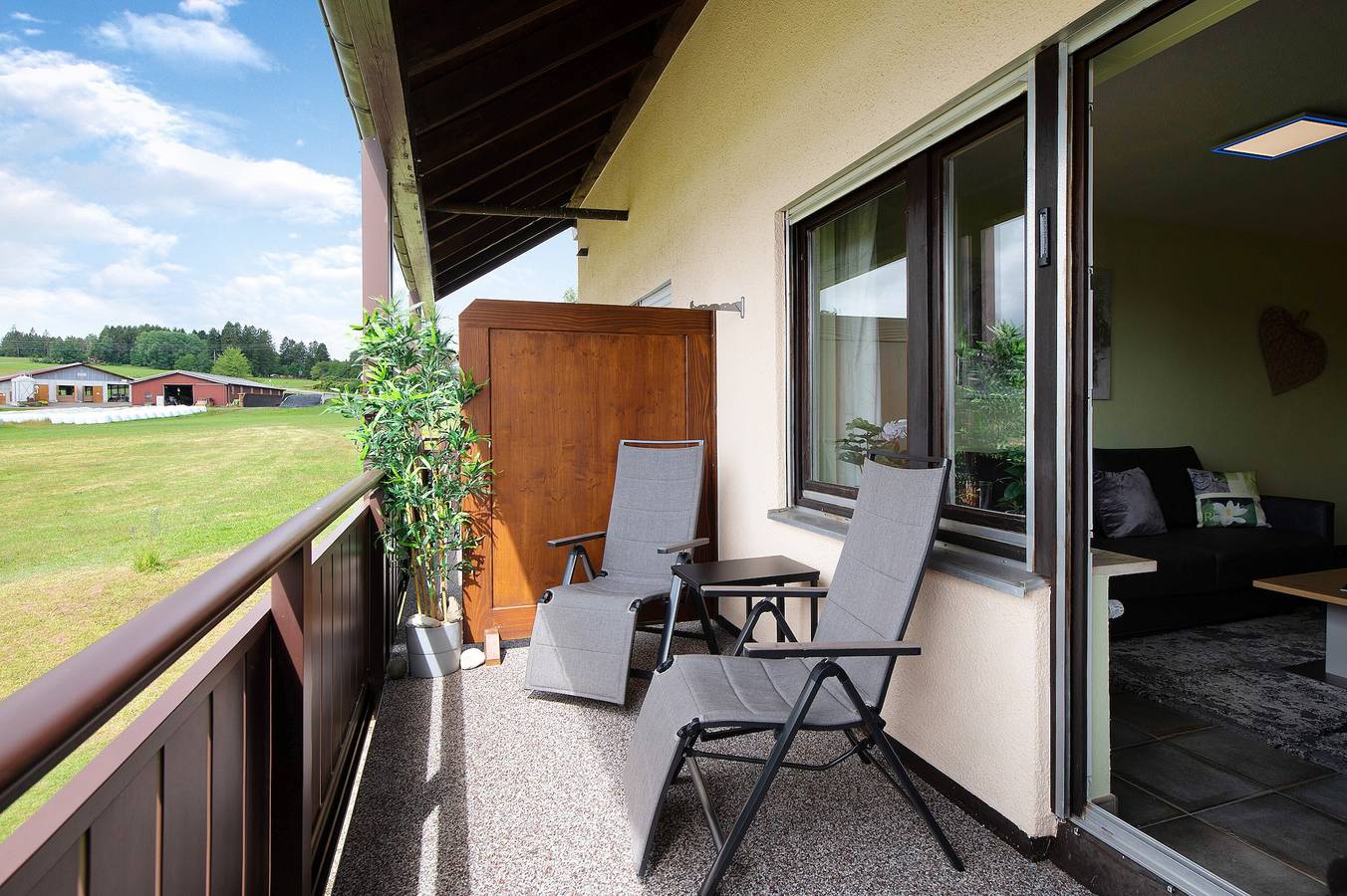 Ganze Wohnung, Ferienwohnung 'Ado Ferienwohnung' mit Bergblick und Balkon in Grafenhausen, Südschwarzwald