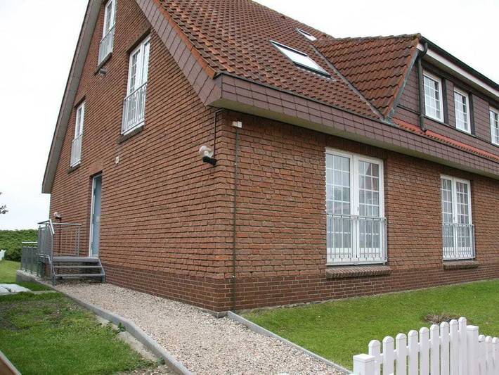 Ferienhaus für 4 Personen, mit Balkon und Garten auf Juist
