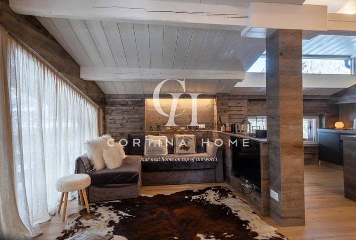 Ferienwohnung für 6 Personen, mit Balkon und Ausblick in Cortina d'Ampezzo