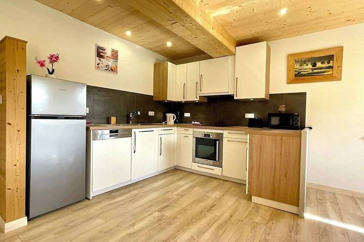 Appartement de vacances pour 5 personnes, avec jardin