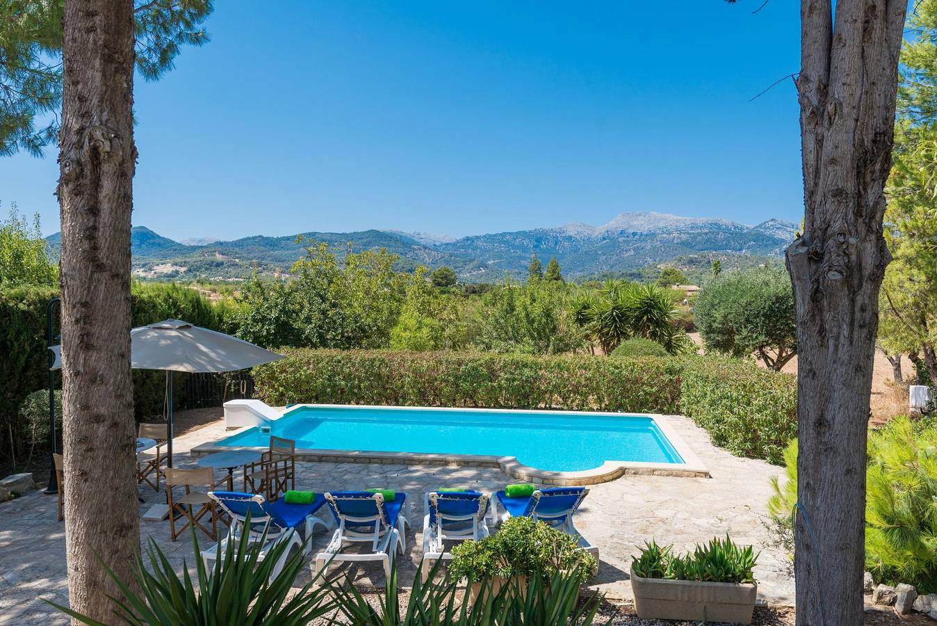 Can Reure - Villa with private pool in Inca. Free Wifi in Inca, Majorca Center