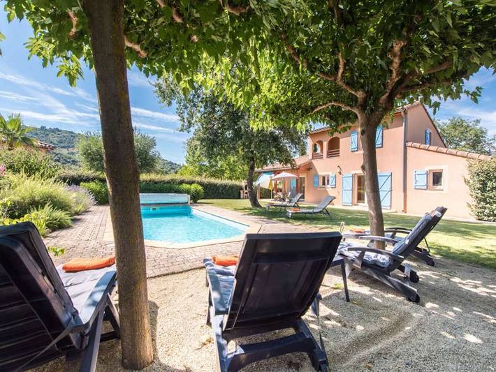Villa pour 8 personnes, avec jardin ainsi que balcon et piscine à Vallon-Pont-d'Arc - 2