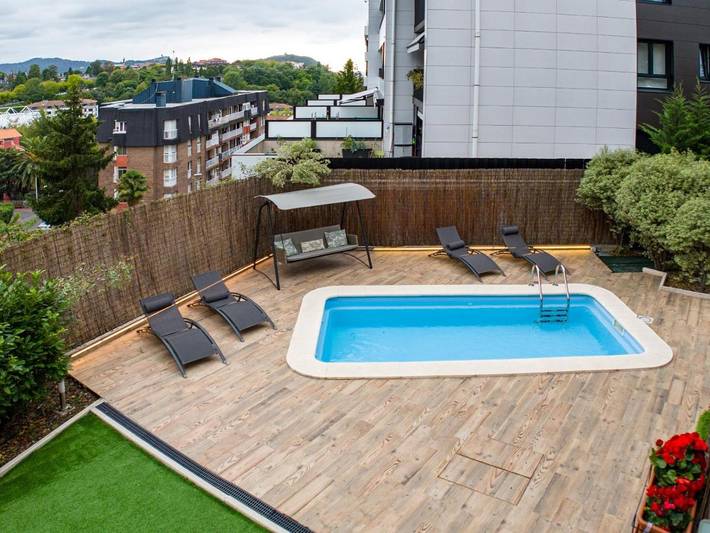 Casa rural para 8 personas, con Jardín y Piscina en San Sebastián