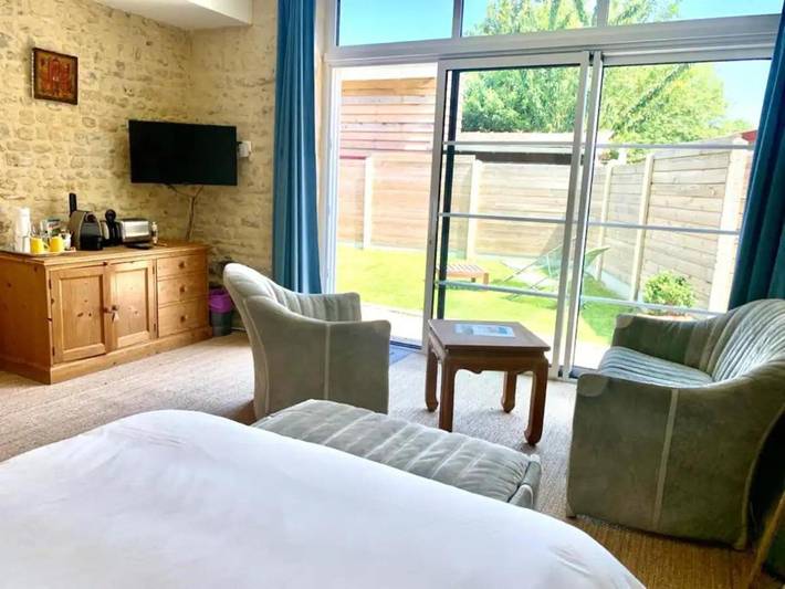 Location de vacances pour 2 personnes, avec jardin et vue, animaux acceptés à Colleville-sur-Mer - 4