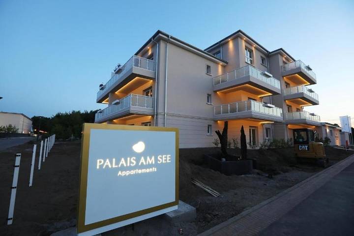 Ferienwohnung für 3 Personen, mit Seeblick und Ausblick sowie Balkon in Bitterfeld - 4